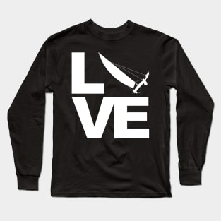 Love - trapeze sailing Long Sleeve T-Shirt